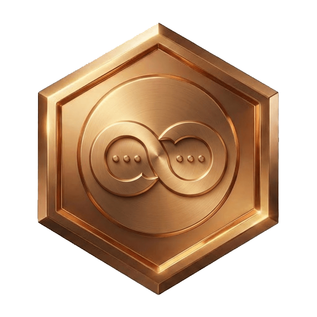 Bronze tier badge
