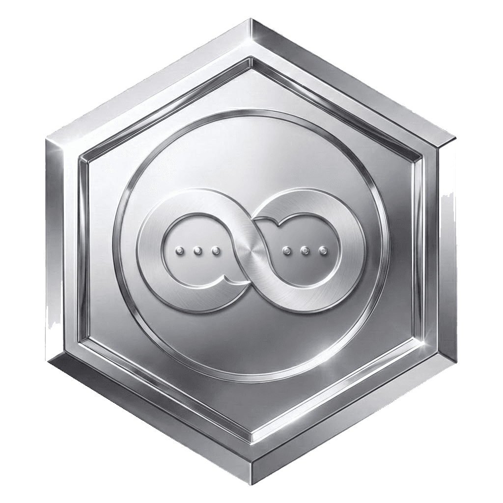 Silver tier badge